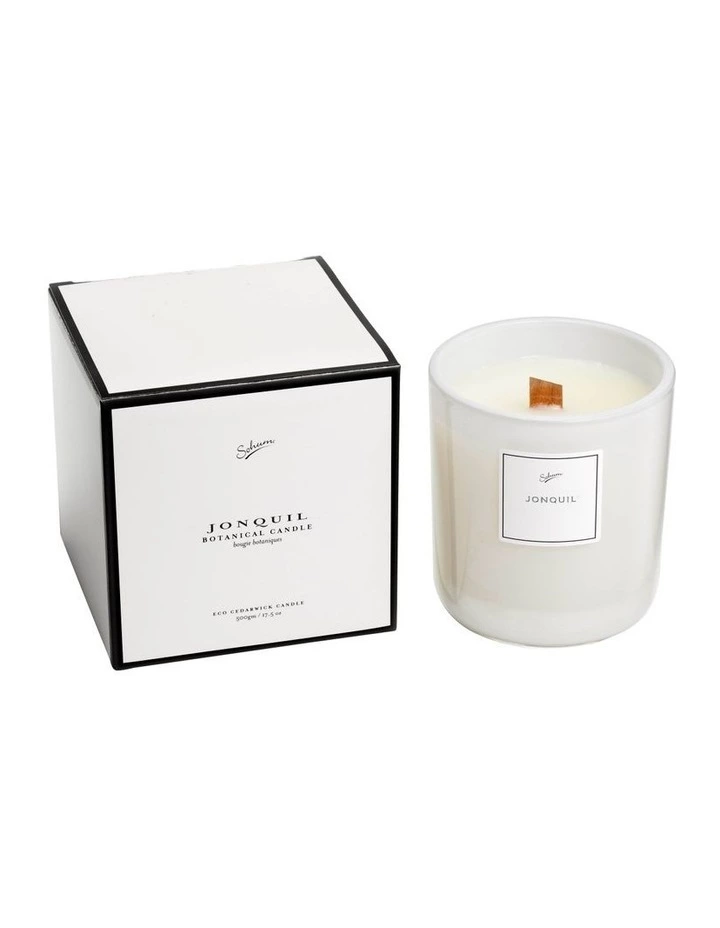 Sohum Eco Cedarwick Candle Jonquil 1 Sohum Eco Cedarwick Candle Jonquil