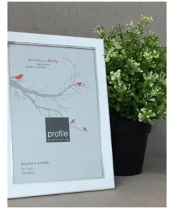 Profile Eternal Metal Photo Frame White -Home Decor Shop 161355970 3 720x928