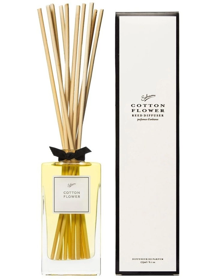 Sohum Cotton Flower Reed Diffuser 1 Sohum Cotton Flower Reed Diffuser