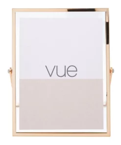 Vue Abbie 13x18cm Glass Photo Frame Gold