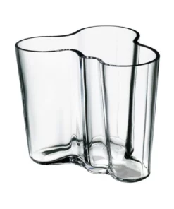 IITTALA Alvar Aalto 9.5cm Glass Vase Clear