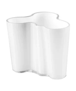 IITTALA Alvar Aalto 9.5cm Glass Vase White