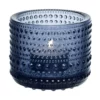 IITTALA Kastehelmi 6.5cm Votive Dark Blue