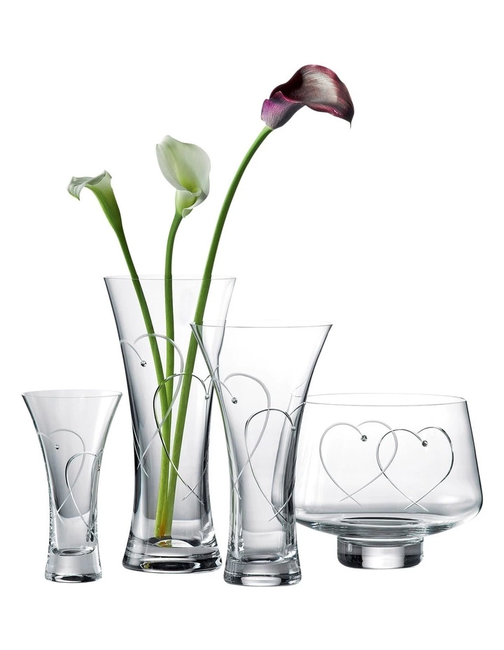 Royal Doulton Promises Heart Vase 25cm 2 Royal Doulton Promises Heart Vase 25cm - Image 2
