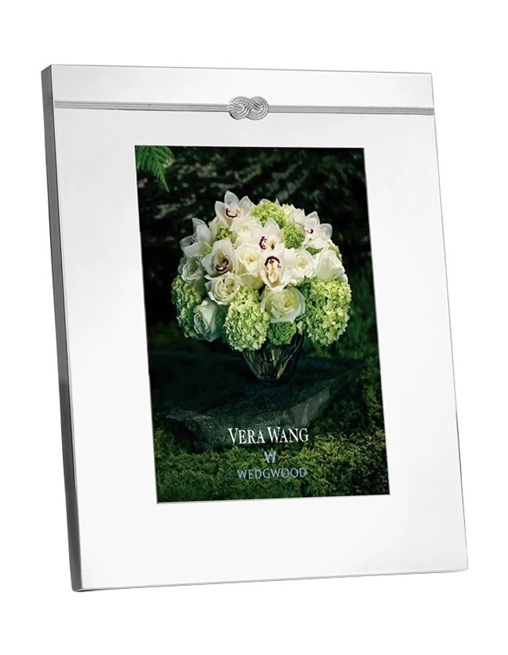 Wedgwood Vera Wang 8x10" infinity Photo Frame White 1 Wedgwood Vera Wang 8x10" infinity Photo Frame White
