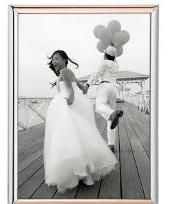 Kate spade new york Rosy Glow 5''x7'' Photo Frame Silver/Rose Gold