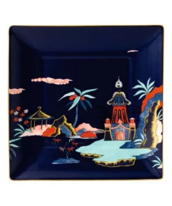 Wedgwood Wonderlust 14.5cm Pagoda Tray Blue