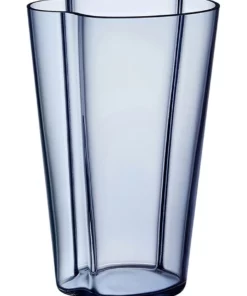 IITTALA Alvar Aalto 22cm Glass Vase Rain