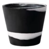 Wedgwood Burlington Pots 5inch Pot White/Black