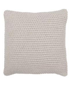 Australian House & Garden Norwood Knitted Cushion Moonbeam