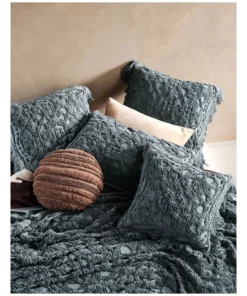 Linen House Somers European Pillow Case Petrol -Home Decor Shop 581516830 841918870 3 720x928