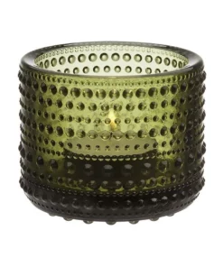 IITTALA Kastehelmi 6.4cm Votive Green