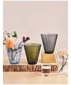 IITTALA Kastehelmi 15cm Glass Vase Clear -Home Decor Shop 616838680 4 720x928