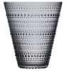 IITTALA Kastehelmi 15cm Glass Vase Grey