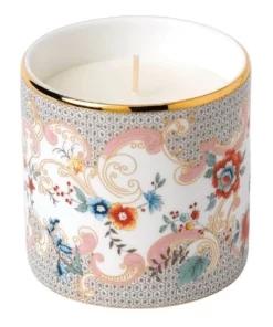 Wedgwood Wonderlust Rococo Flowers Candle