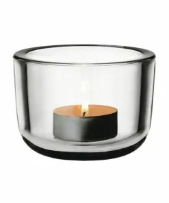 IITTALA Valkea Votive 6cm Candle Holder Clear
