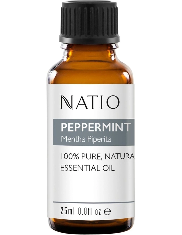 Natio Peppermint Pure Essential Oil 25ml 1 Natio Peppermint Pure Essential Oil 25ml