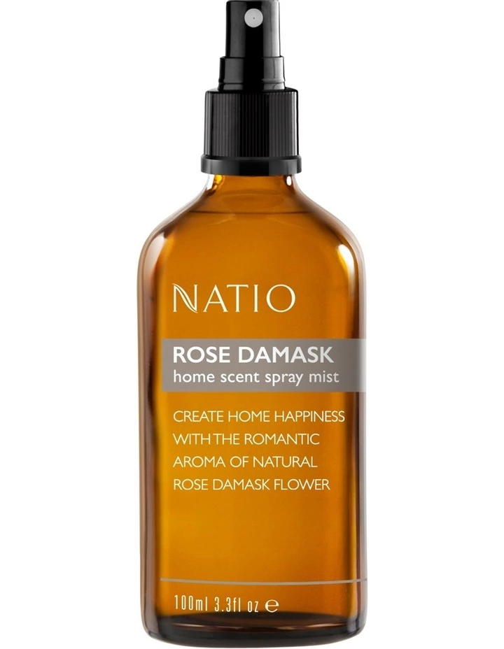 Natio Rose Damask Home Scent Spray Mist 1 Natio Rose Damask Home Scent Spray Mist