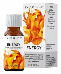 In Essence Lifestyle Energy Pure Essential Oil Blend 8ml