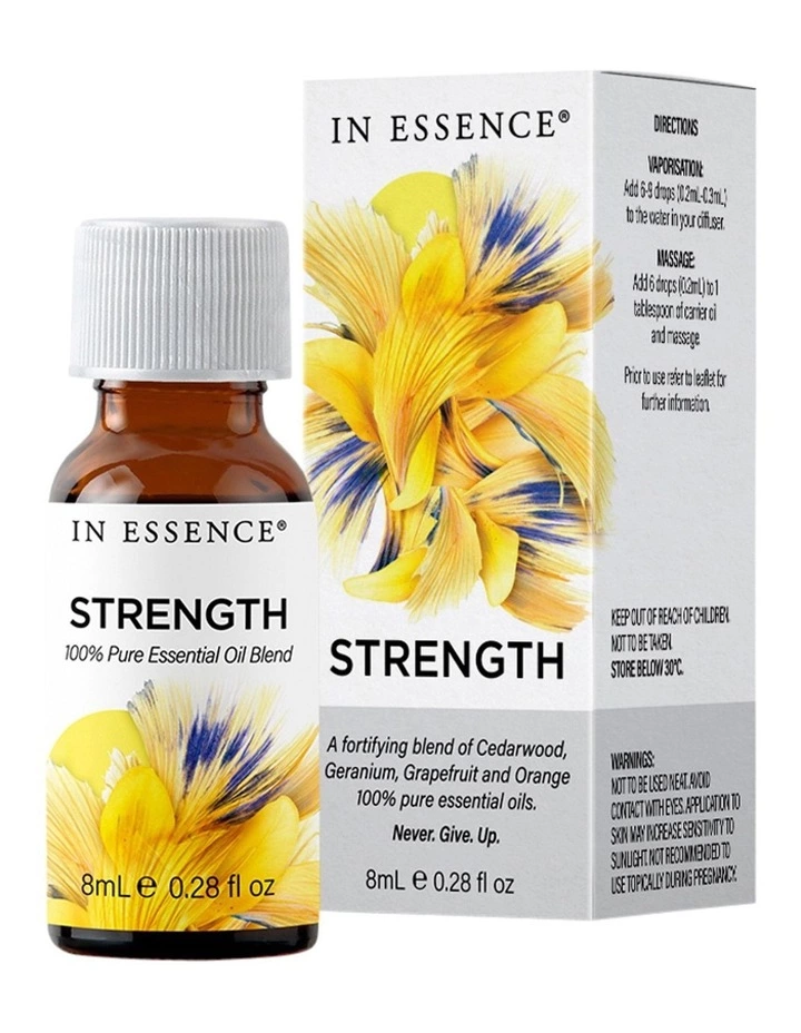 In Essence Lifestyle Strength Pure Essential Oil Blend 8ml 1 In Essence Lifestyle Strength Pure Essential Oil Blend 8ml