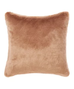 Linen House Selma Square Cushion Burnt Orange