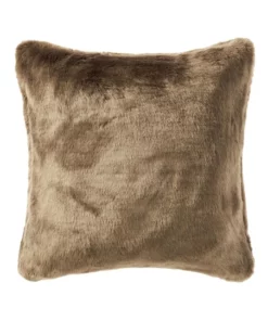 Linen House Selma Square Cushion Khaki