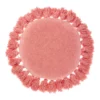 Linen House Florida Round Cushion Pink