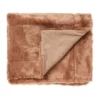 Linen House Selma Throw Burnt Orange