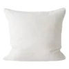Aura Home Vintage Linen Fringe Cushion Range in Marshmallow
