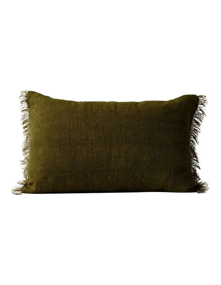 Aura Home Vintage Linen Cushion Range in Khaki 3 Aura Home Vintage Linen Cushion Range in Khaki - Image 3