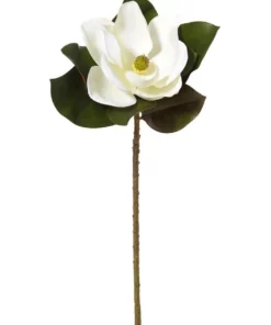 Rogue Grand Magnolia 66cm Artificial Stem White