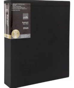 Profile Regal Dry Mount 240x290 80pp Photo Album Black -Home Decor Shop 666438220 3 720x928