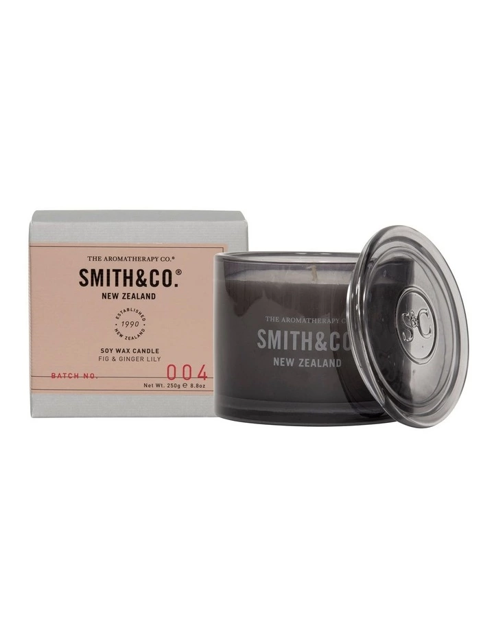 The Aromatherapy Company Smith & Co Fig & Ginger Lily Candle 1 The Aromatherapy Company Smith & Co Fig & Ginger Lily Candle
