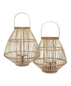 Australian House & Garden Natural Bamboo Lantern - 46cm -Home Decor Shop 695788750 3 1 720x928