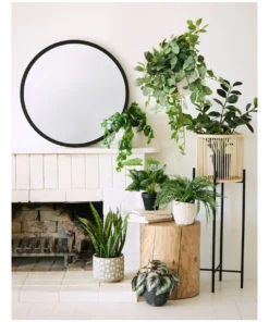 Vue Black Mirror Round 70cm -Home Decor Shop 700075990 3 720x928