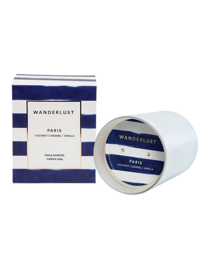 Salt&Pepper Wanderlust 425g Paris Candle 2 Salt&Pepper Wanderlust 425g Paris Candle - Image 2