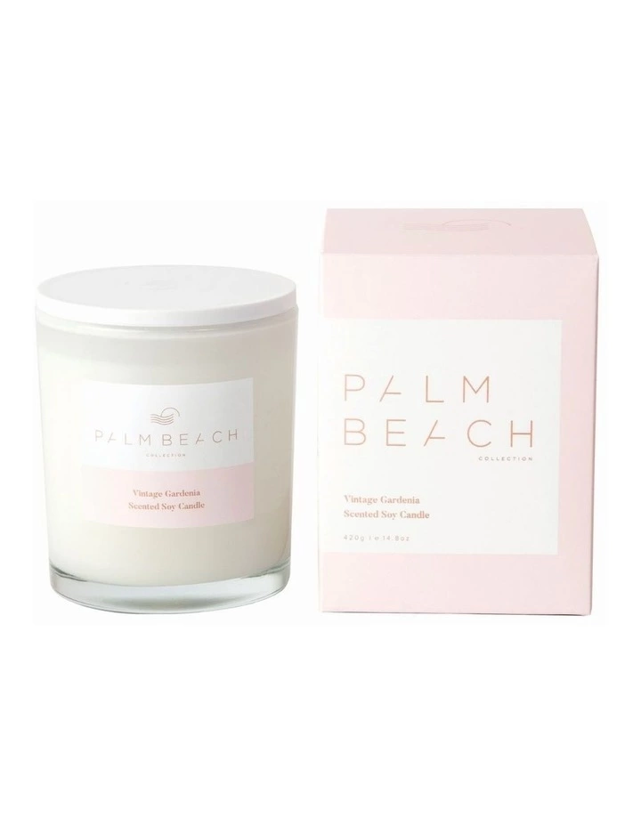 Palm Beach Collection Vintage Gardenia 420g Scented Soy Candle 1 Palm Beach Collection Vintage Gardenia 420g Scented Soy Candle
