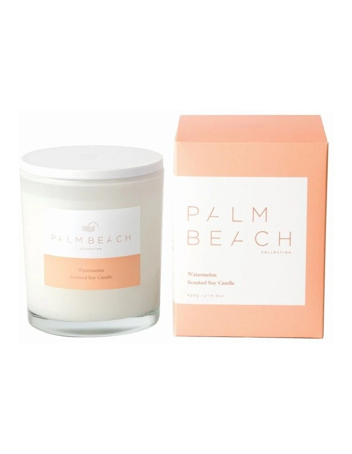 Palm Beach Collection Watermelon 420g Scented Soy Candle 1 Palm Beach Collection Watermelon 420g Scented Soy Candle