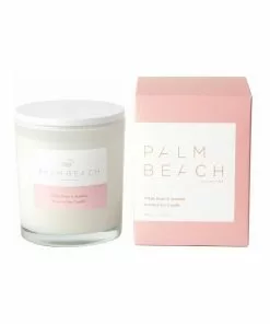 Palm Beach Collection White Rose & Jasmine 420g Scented Soy Candle