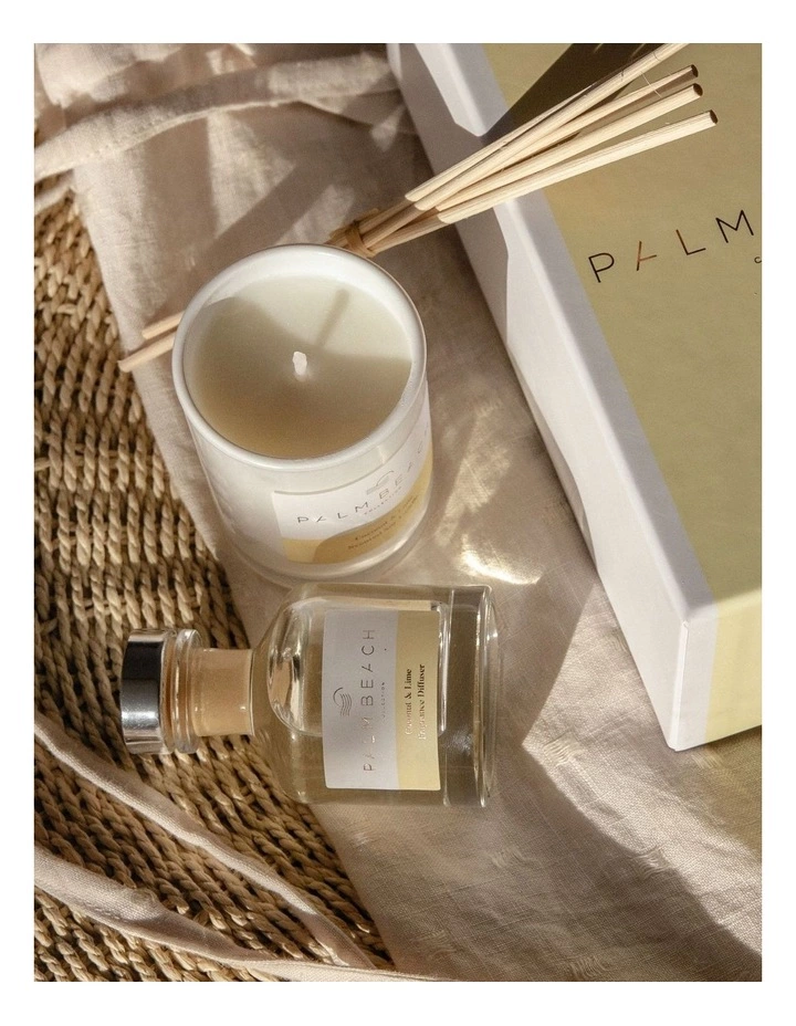 Palm Beach Collection Coconut & Lime 90g Scented Soy Candle 3 Palm Beach Collection Coconut & Lime 90g Scented Soy Candle - Image 3