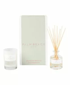 Palm Beach Collection Clove & Sandalwood Mini Candle & Diffuser Gift Pack