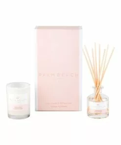 Palm Beach Collection Vintage Gardenia Mini Candle & Diffuser Gift Pack