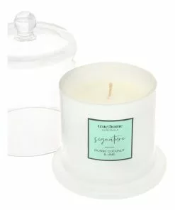 True Home Signature Island Coconut & Lime Candle With Cloche -Home Decor Shop 707928850 3 720x928