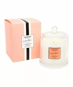 True Home Signature Tuscan Blood Orange Candle With Cloche