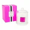 True Home Signature Pomegranate & Wild Berries Candle With Cloche