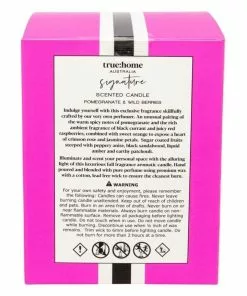 True Home Signature Pomegranate & Wild Berries Candle With Cloche 6 True Home Signature Pomegranate & Wild Berries Candle With Cloche -Home Decor Shop 707929030 3 720x928