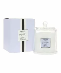 True Home Signature Fresh Freesia & Violet Candle With Cloche