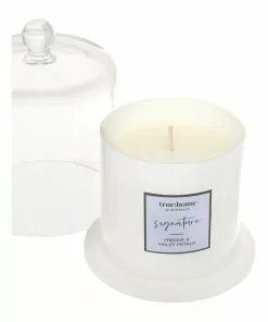True Home Signature Fresh Freesia & Violet Candle With Cloche 6 True Home Signature Fresh Freesia & Violet Candle With Cloche -Home Decor Shop 707929300 3 720x928