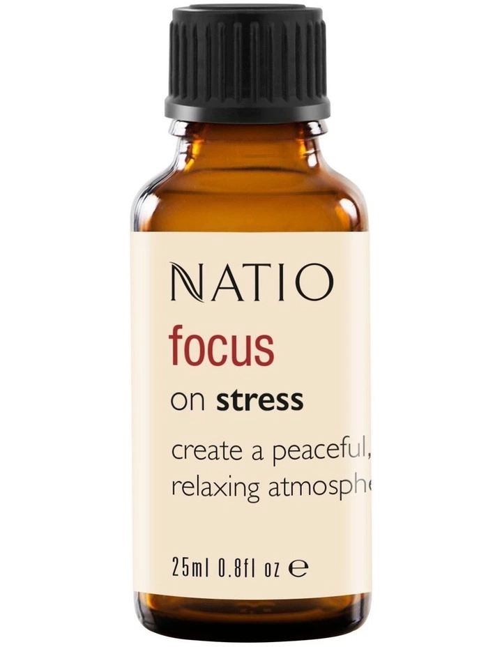 Natio Focus On Stress Pure Essential Oil Blend 1 Natio Focus On Stress Pure Essential Oil Blend