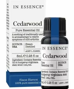 In Essence Cedarwood Pure Essential Oil 8ml
